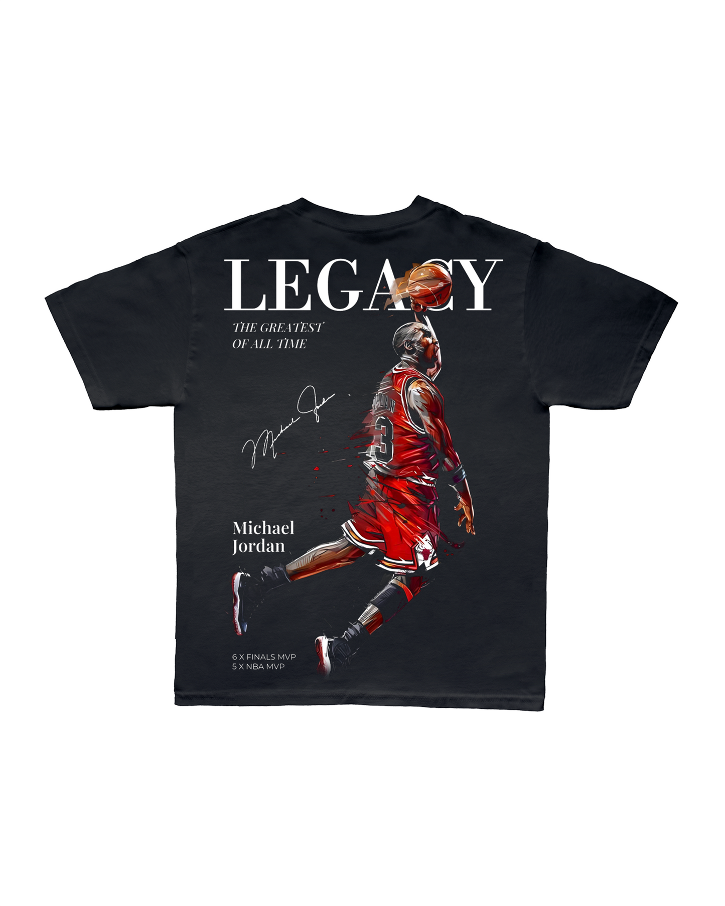 Michael Jordan "The Greatest of All Time" (Legacy Edition) Tee