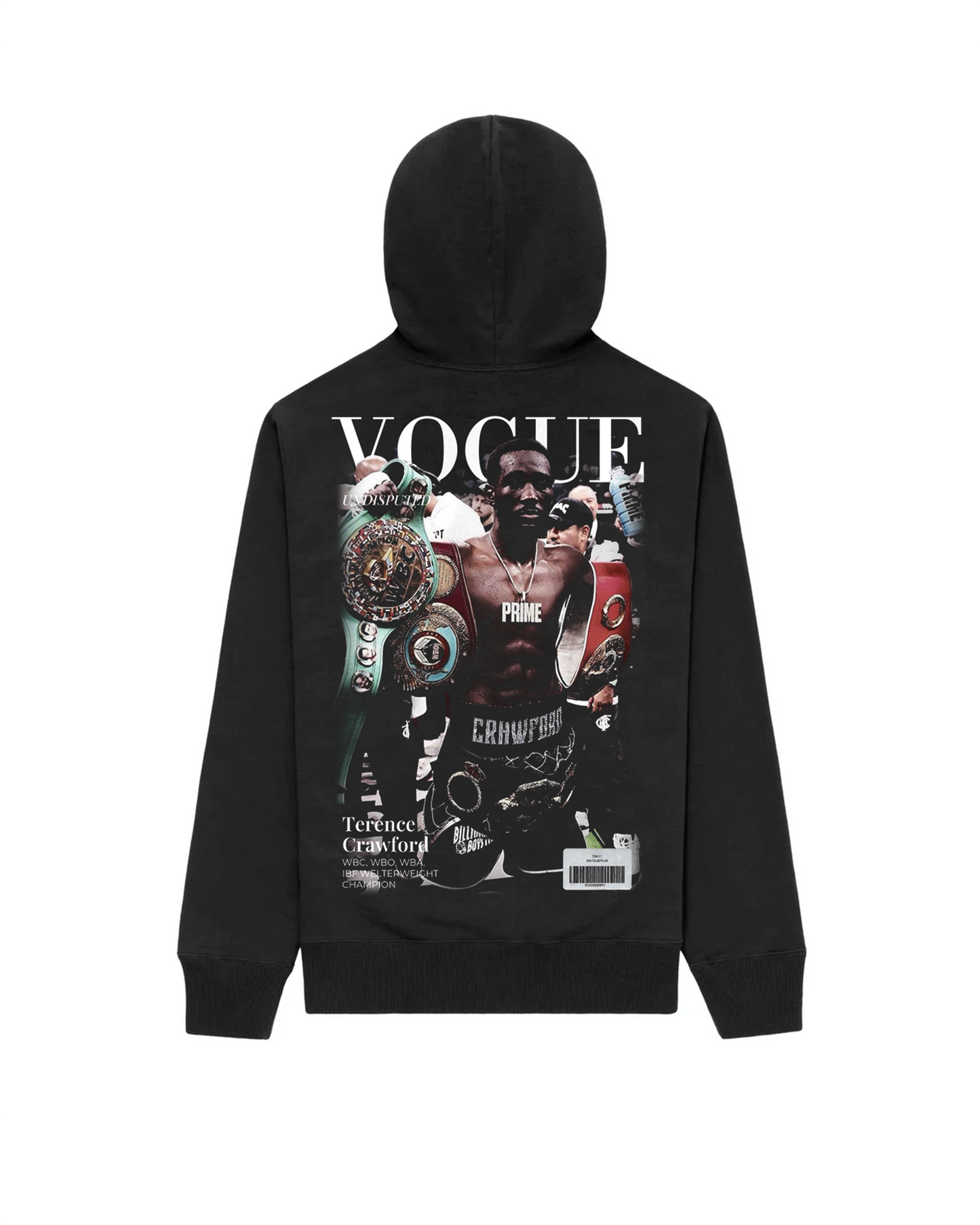 Terence Crawford "Undisputed" (Magazine Cover Edition) Hoodie