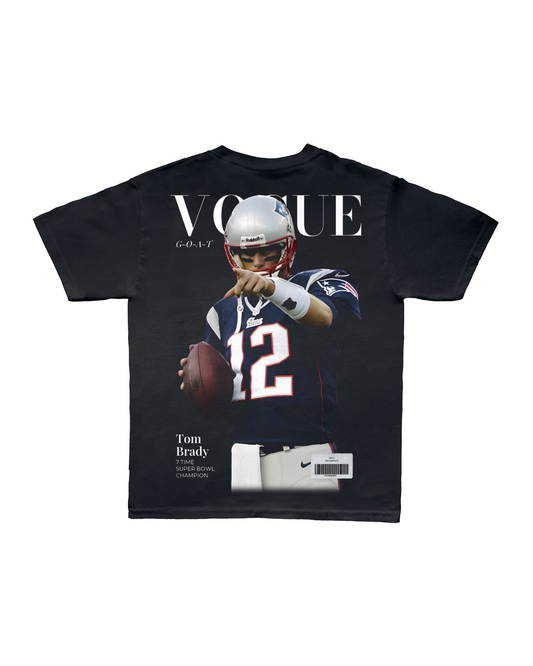 Tom Brady "G-O-A-T" (Magazine Cover Edition) Tee