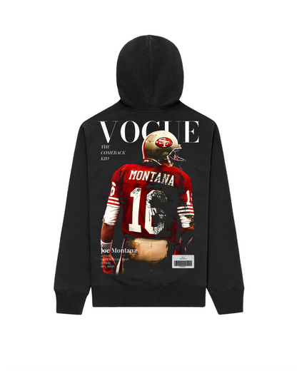 Joe Montana "The Comeback Kid" (Magazine Cover Edition) Hoodie