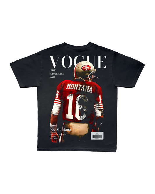 Joe Montana "The Comeback Kid" (Magazine Cover Edition) Tee